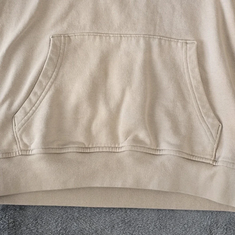 Abercrombie Kids Hoodie Youth 13/14 Beige Pullover Kangaroo Pocket‎